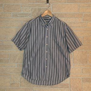 Vintage Brittania Reserve Grey Stripe Short Sleeve